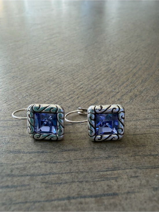 Jewelry - Brighton Purple Earrings